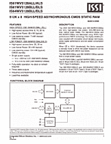 DataSheet IS61WV5128ALL pdf